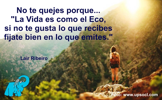 Una Enseñanza del Doctor Lair Ribeiro en la Frase del Día del Elefante Azul de Avilés